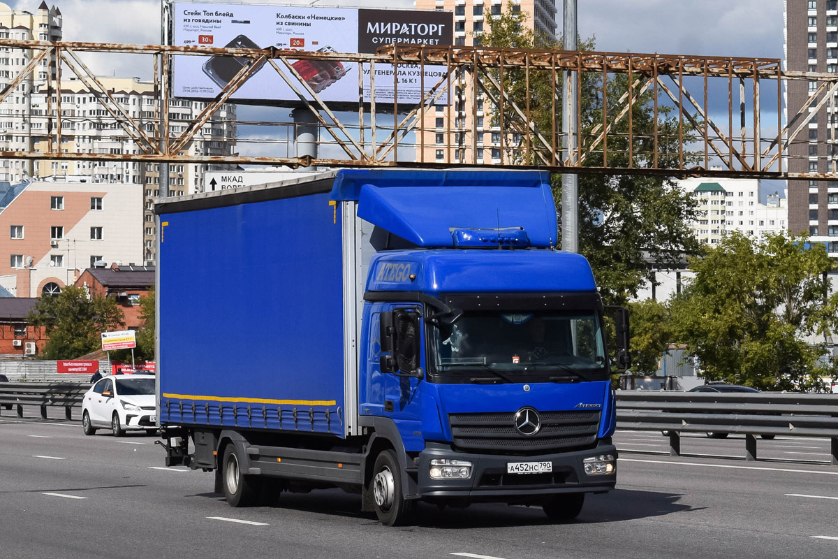 Московская область, № А 452 НС 790 — Mercedes-Benz Atego 1224