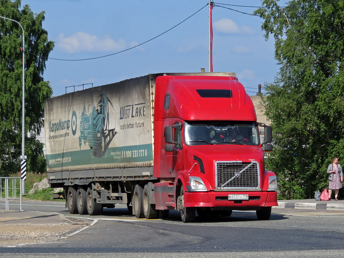 Пермский край, № В 655 РН 159 — Volvo VNL670