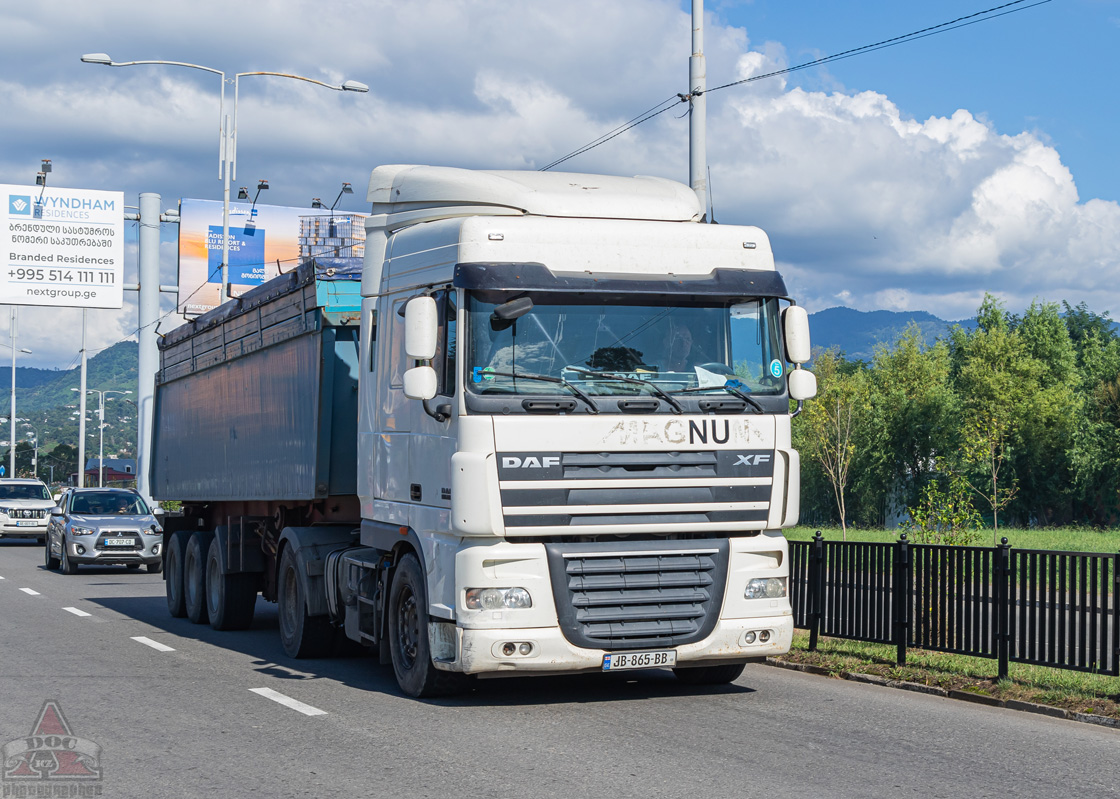 Грузия, № JB-865-BB — DAF XF105 FT