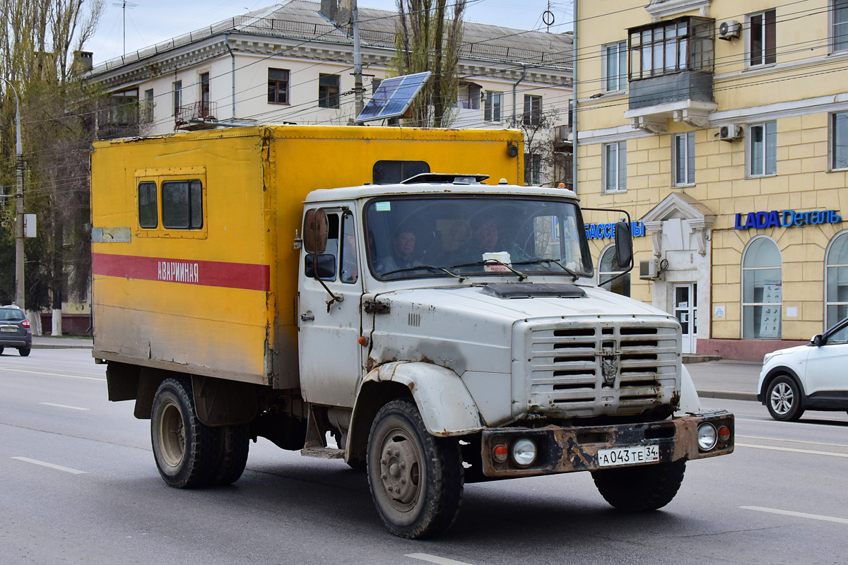 Волгоградская область, № А 043 ТЕ 34 — ЗИЛ-433362