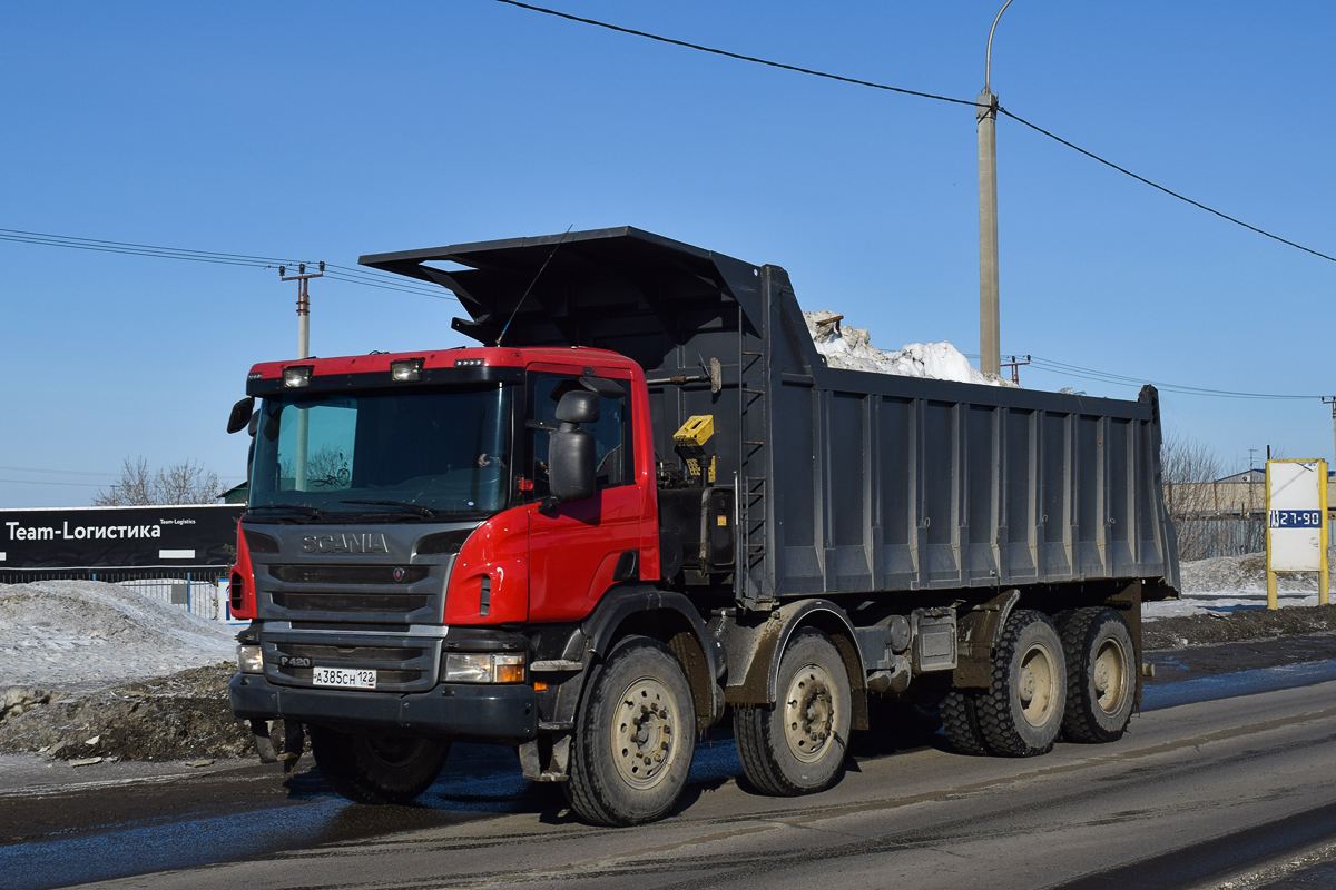 Алтайский край, № А 385 СН 122 — Scania ('2011) P420