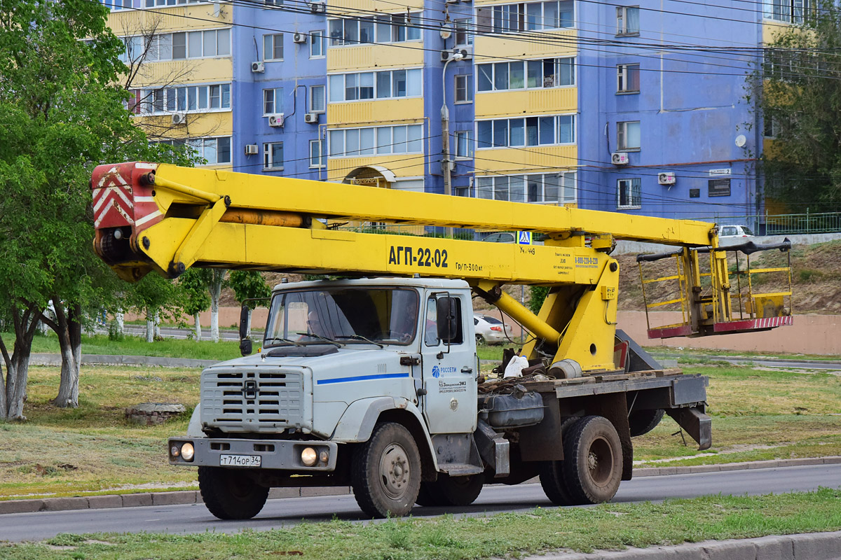 Волгоградская область, № Т 714 ОР 34 — ЗИЛ-433362