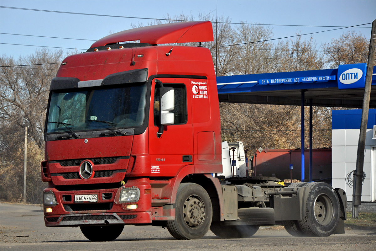 Алтайский край, № К 604 УА 22 — Mercedes-Benz Actros ('2009) 1841