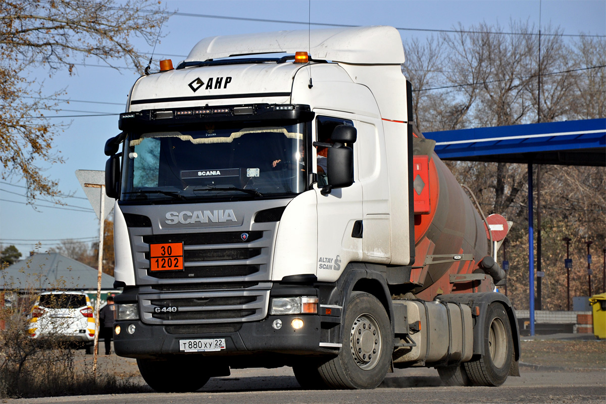 Алтайский край, № Т 880 ХУ 22 — Scania ('2013) G440