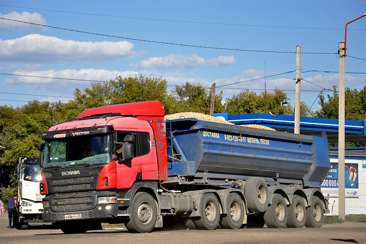 Алтайский край, № О 686 РН 22 — Scania ('2004) P380