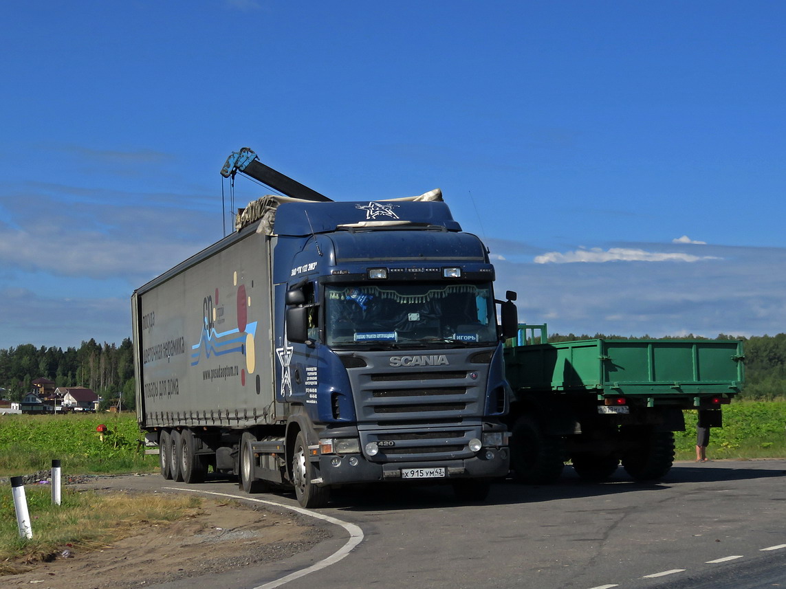 Кировская область, № Х 915 УМ 43 — Scania ('2004) R420