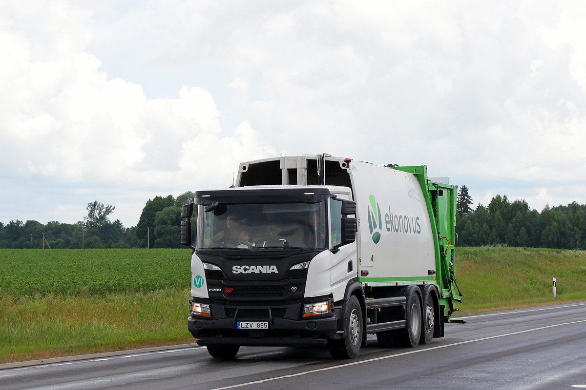 Литва, № LZV 895 — Scania ('2016) P280