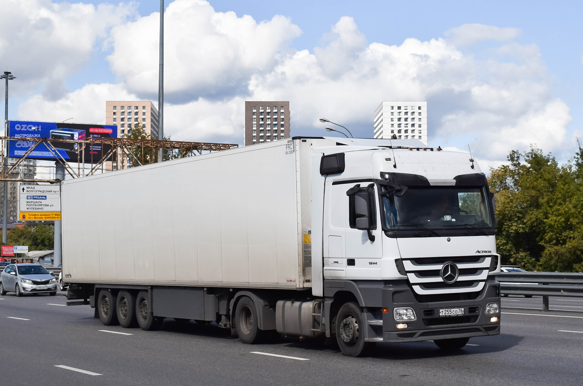 Ярославская область, № Т 255 СО 76 — Mercedes-Benz Actros ('2009) 1844