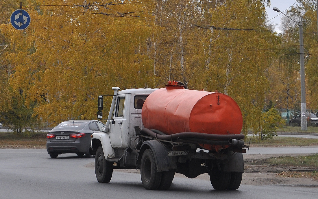 Омская область, № Т 584 АК 55 — ГАЗ-3309