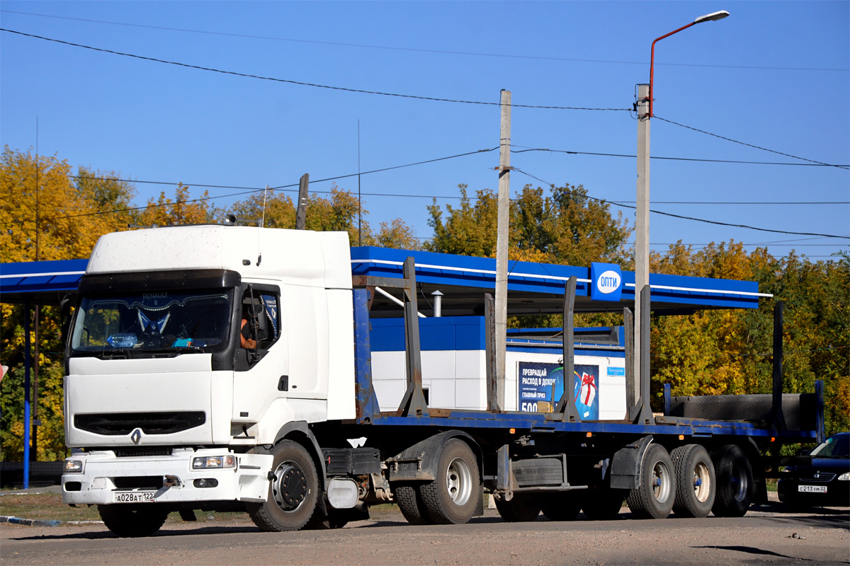 Алтайский край, № А 028 АТ 122 — Renault Premium ('1996)