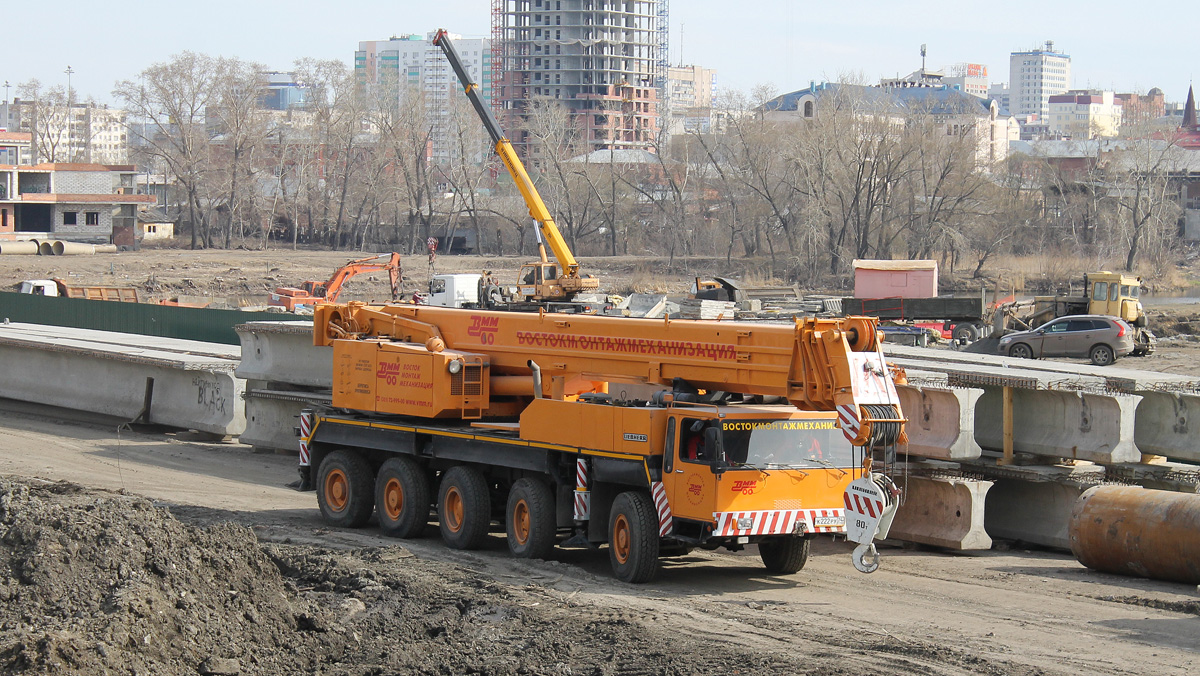 Челябинская область, № К 222 РУ 74 — Liebherr (общая модель)