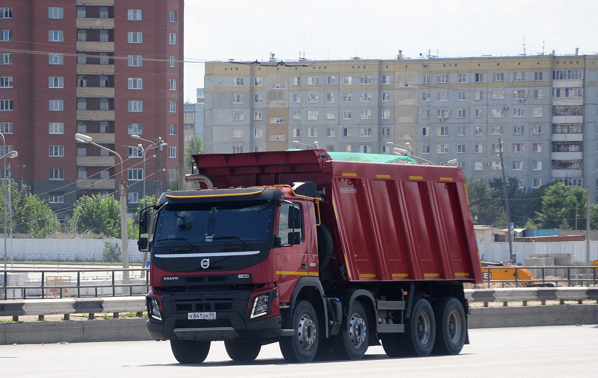 Омская область, № Х 841 ОН 55 — Volvo ('2013) FM.460 [X9P]