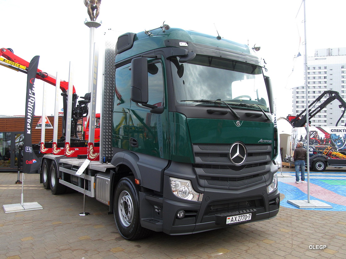 Минск, № АХ 2770-7 — Mercedes-Benz Actros ('2018)