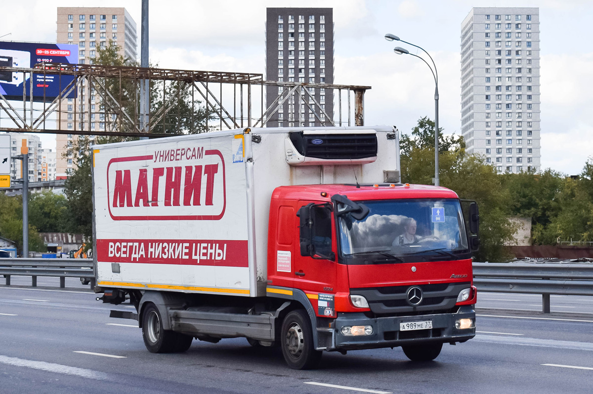 Волгоградская область, № А 989 МЕ 37 — Mercedes-Benz Atego 1224 [Z9M]