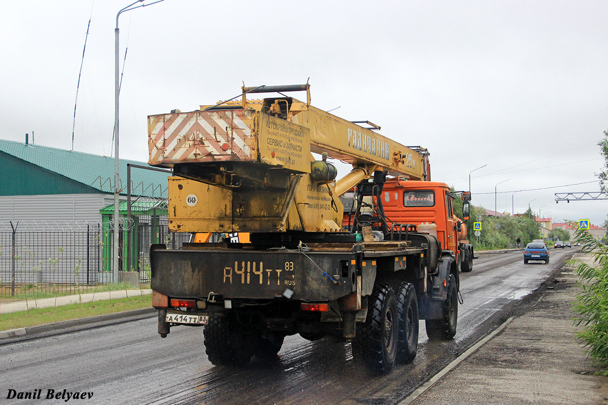 Ненецкий автономный округ, № А 414 ТТ 83 — КамАЗ-43118-15 [43118R]