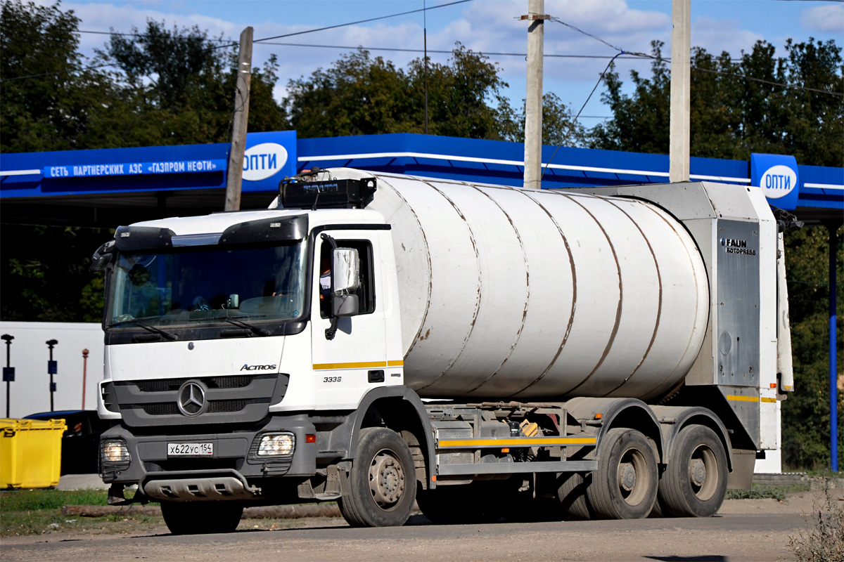 Алтайский край, № Х 622 УС 154 — Mercedes-Benz Actros '09 3336 [Z9M]