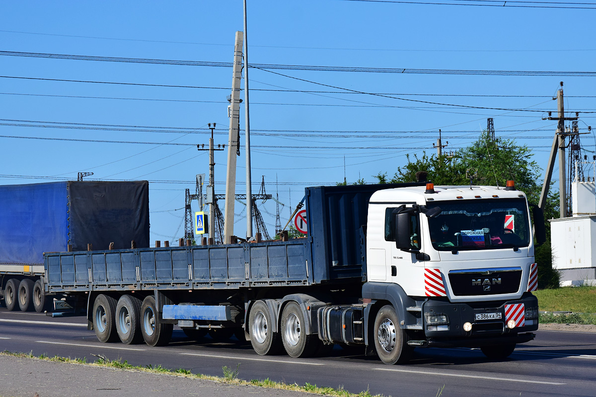 Ставропольский край, № С 386 КА 34 — MAN TGS ('2007) 33.480