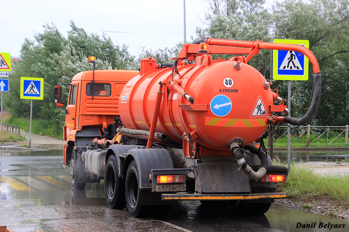 Ненецкий автономный округ, № А 172 ВС 83 — КамАЗ-65115-A4(23)