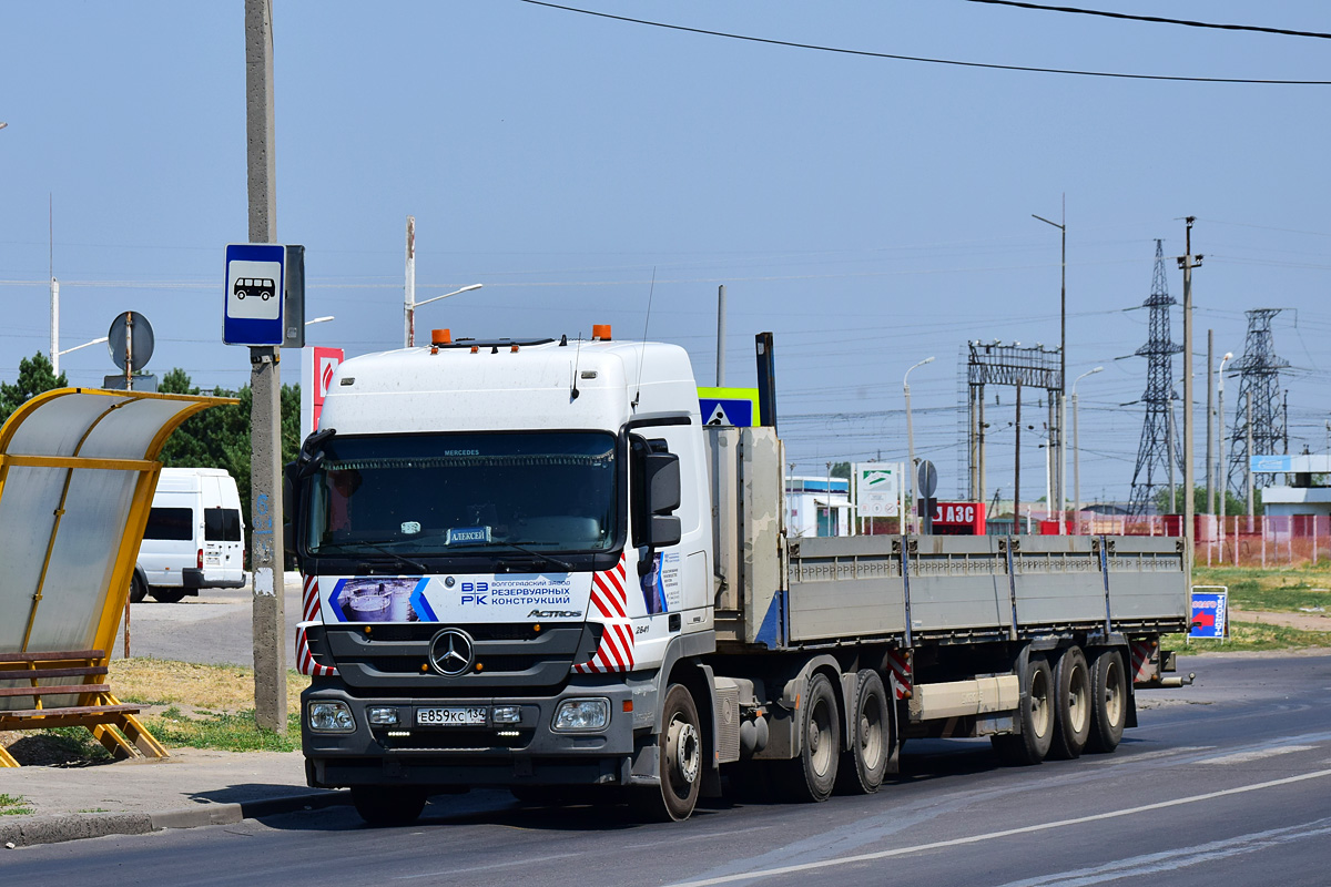 Волгоградская область, № Е 859 КС 134 — Mercedes-Benz Actros '09 2641 [Z9M]