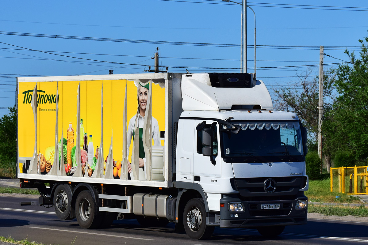 Волгоградская область, № Е 431 ОЕ 134 — Mercedes-Benz Actros '09 2541 [Z9M]