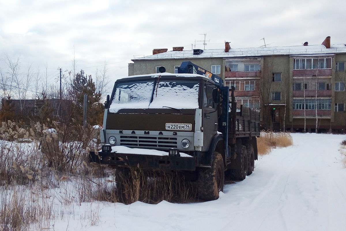 Саха (Якутия), № Н 220 ЕМ 14 — КамАЗ-4310