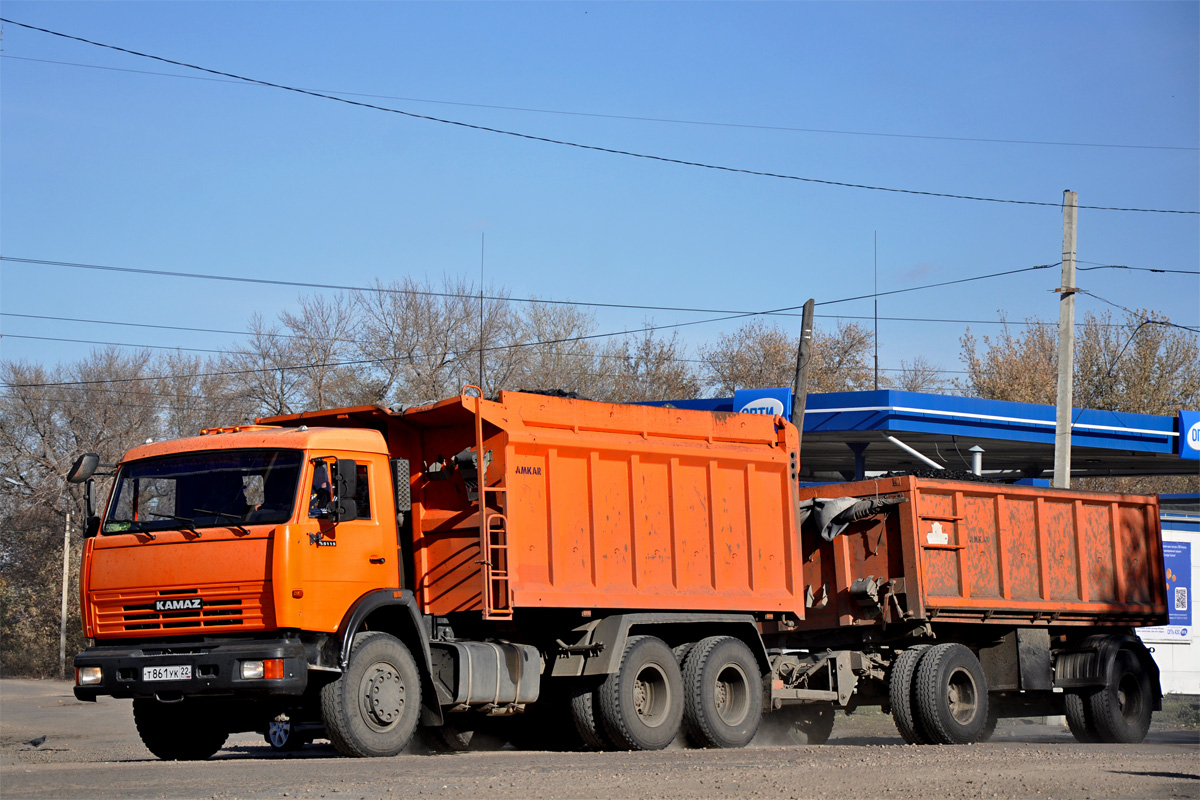 Алтайский край, № Т 861 УК 22 — КамАЗ-65115-62