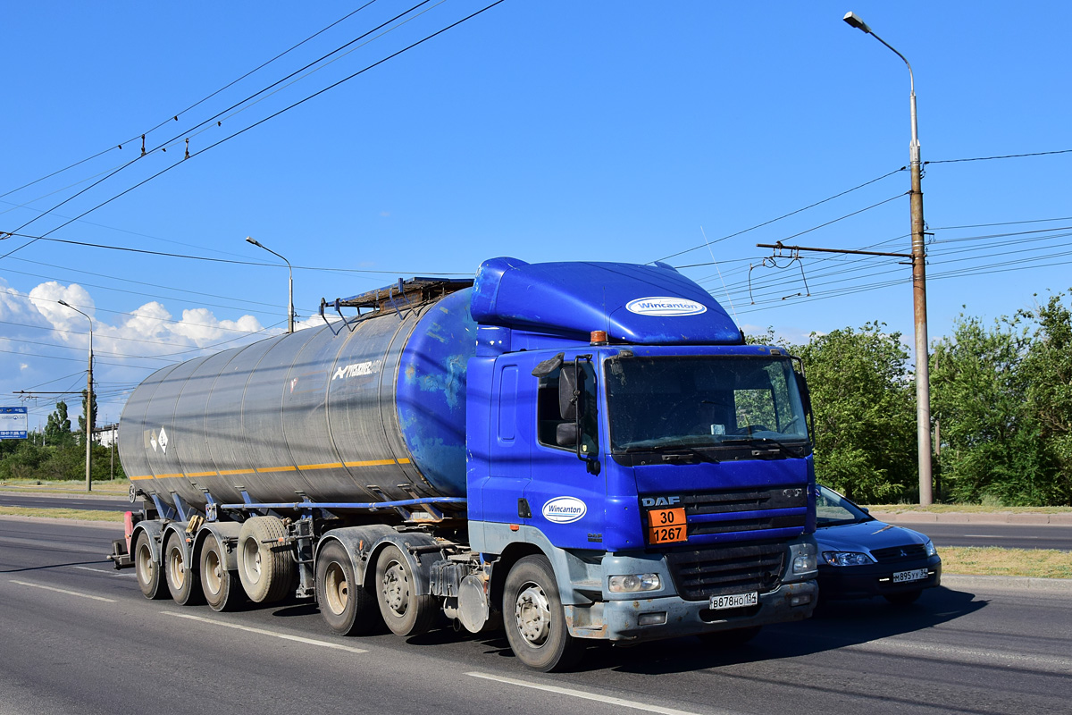 Волгоградская область, № В 878 НО 134 — DAF CF85 FTG