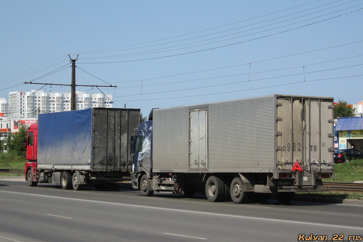 Алтайский край, № О 982 ТВ 22 — Mercedes-Benz Actros ('1997) 1835