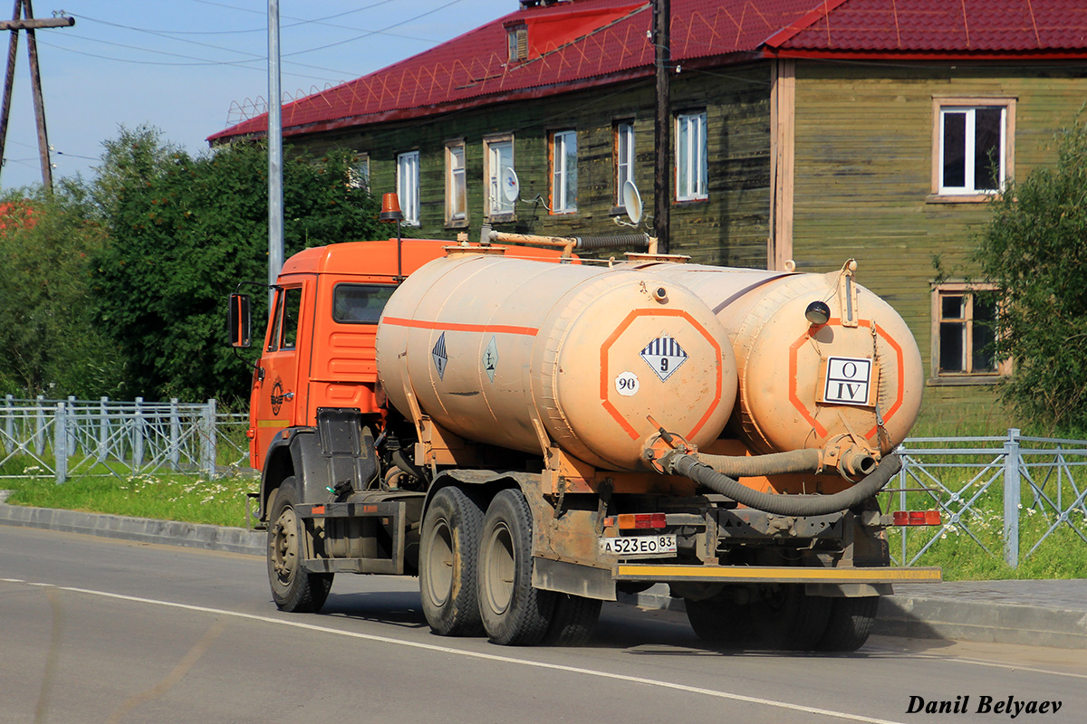 Ненецкий автономный округ, № А 523 ЕО 83 — КамАЗ-53215-15 [53215R]