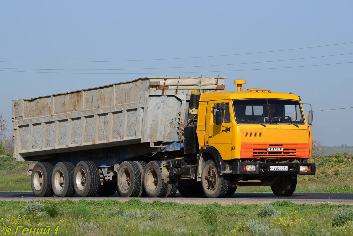 Волгоградская область, № У 390 СС 34 — КамАЗ-5410