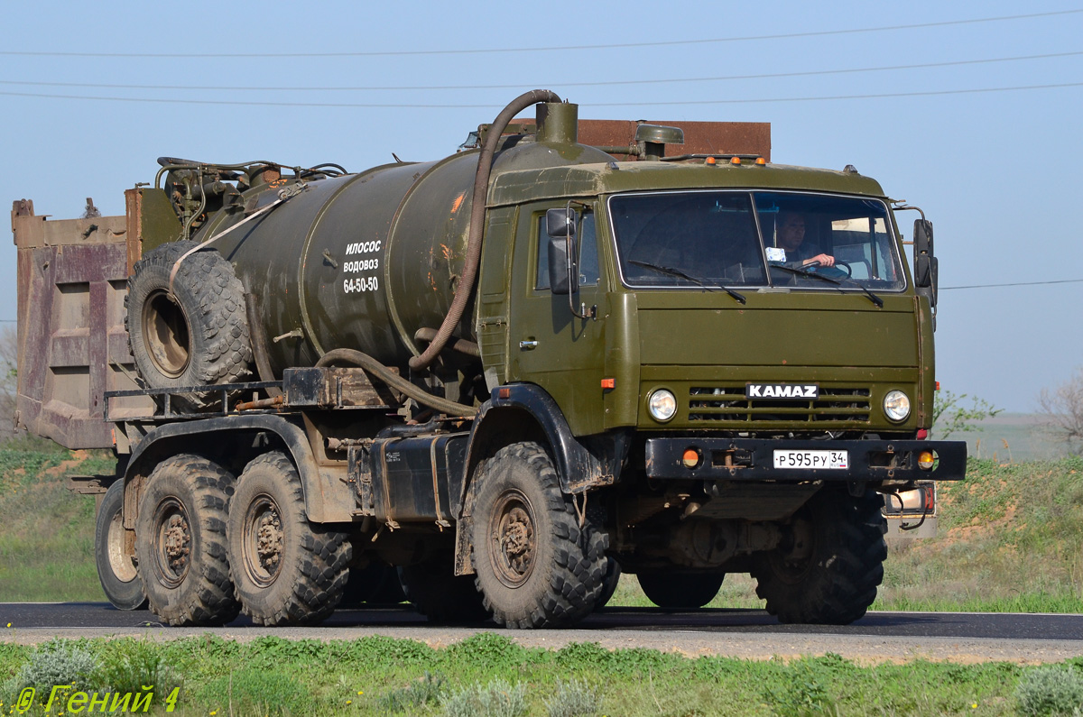 Волгоградская область, № Р 595 РУ 34 — КамАЗ-43101