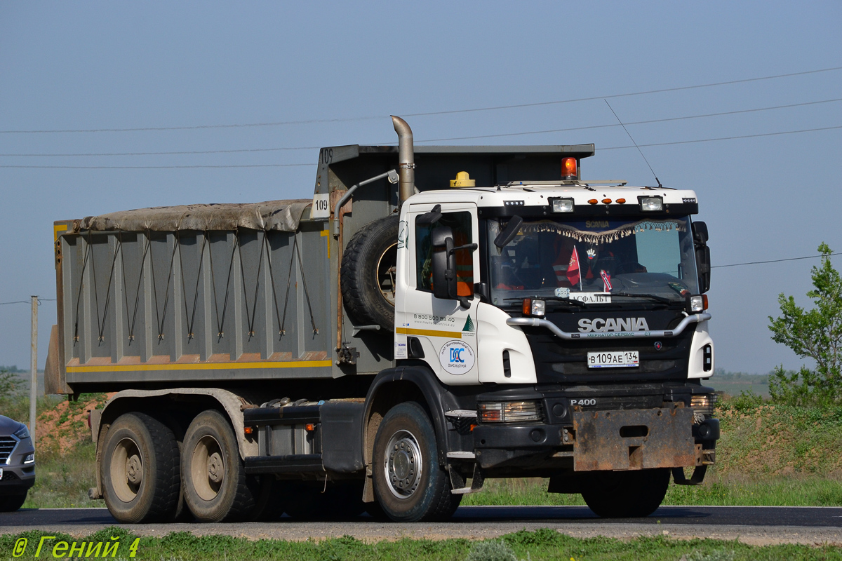 Волгоградская область, № 109 — Scania ('2011) P400