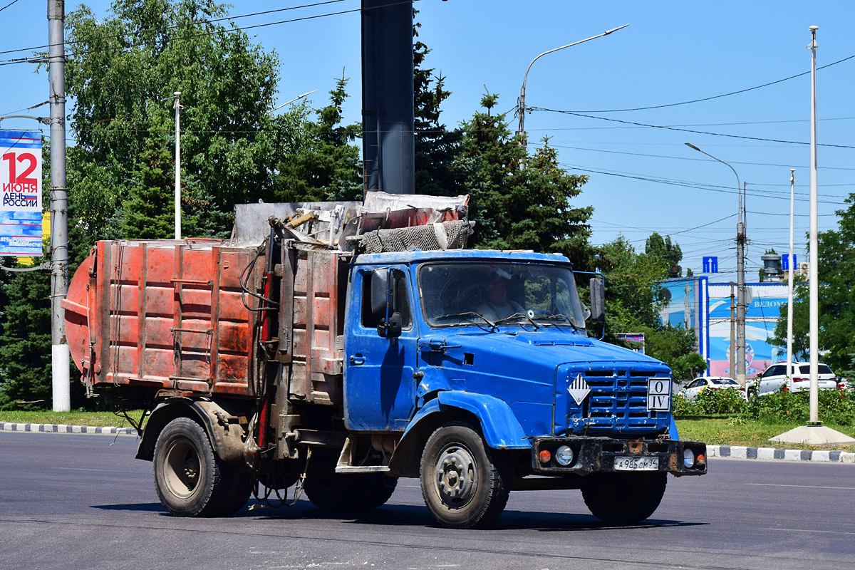 Волгоградская область, № А 985 СМ 34 — ЗИЛ-433362