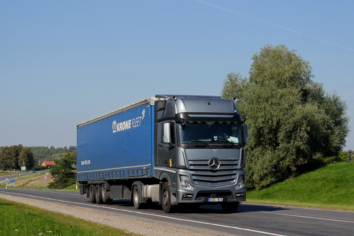 Литва, № KOG 914 — Mercedes-Benz Actros ('2011) 1845