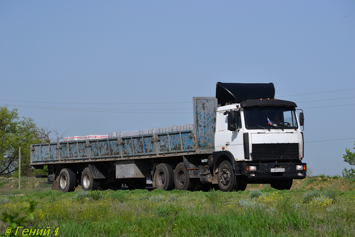 Волгоградская область, № У 301 ЕН 34 — МАЗ-64229