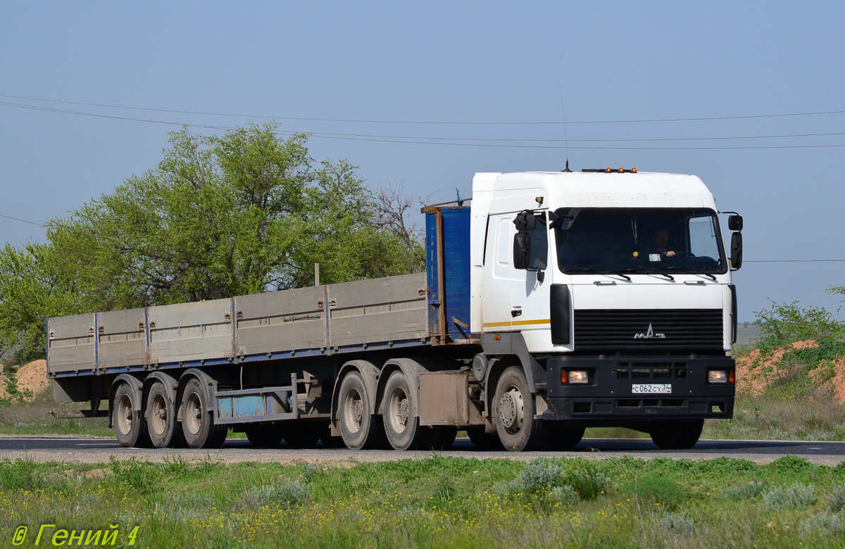 Волгоградская область, № С 062 СХ 34 — МАЗ-6430A8