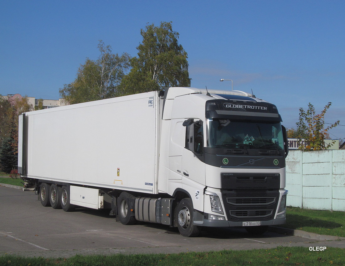 Смоленская область, № Е 318 НХ 67 — Volvo ('2012) FH.460 [X9P]