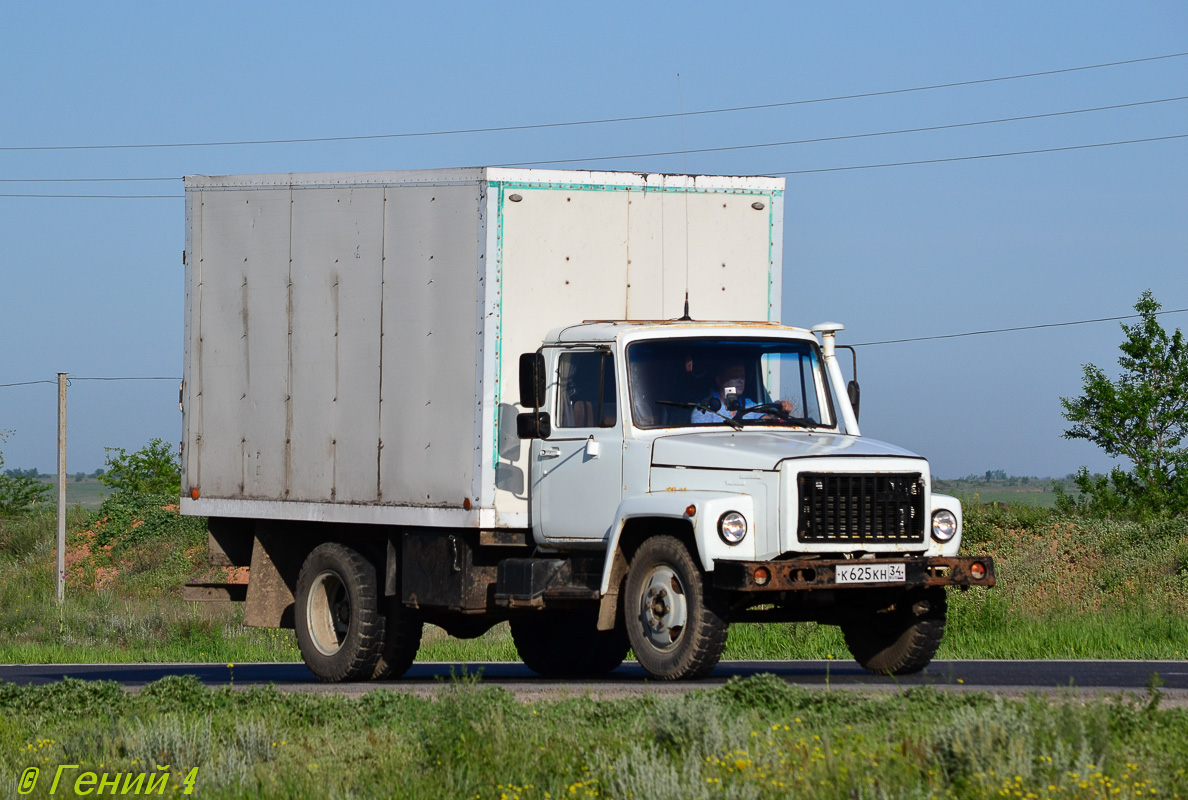 Волгоградская область, № К 625 КН 34 — ГАЗ-3309