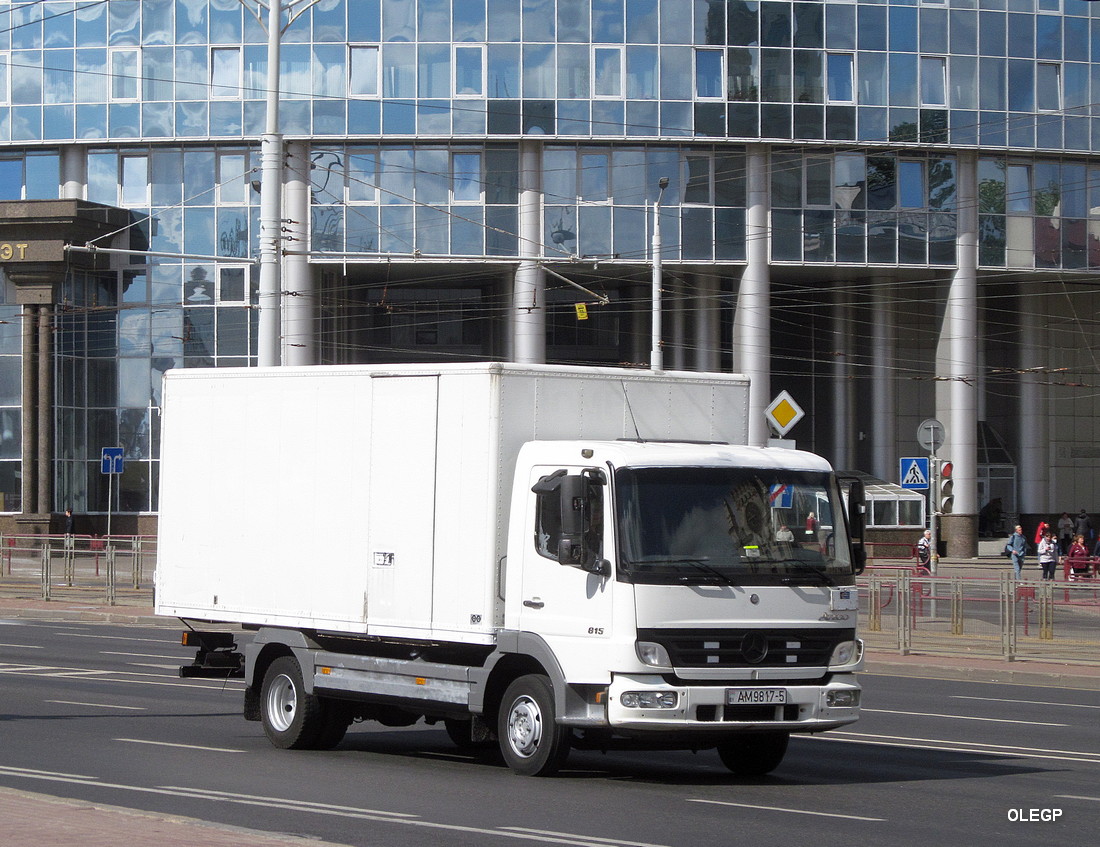 Минская область, № АМ 9817-5 — Mercedes-Benz Atego 815