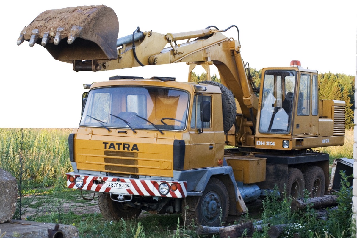 Удмуртия, № А 870 ВН 18 — Tatra 815 P17