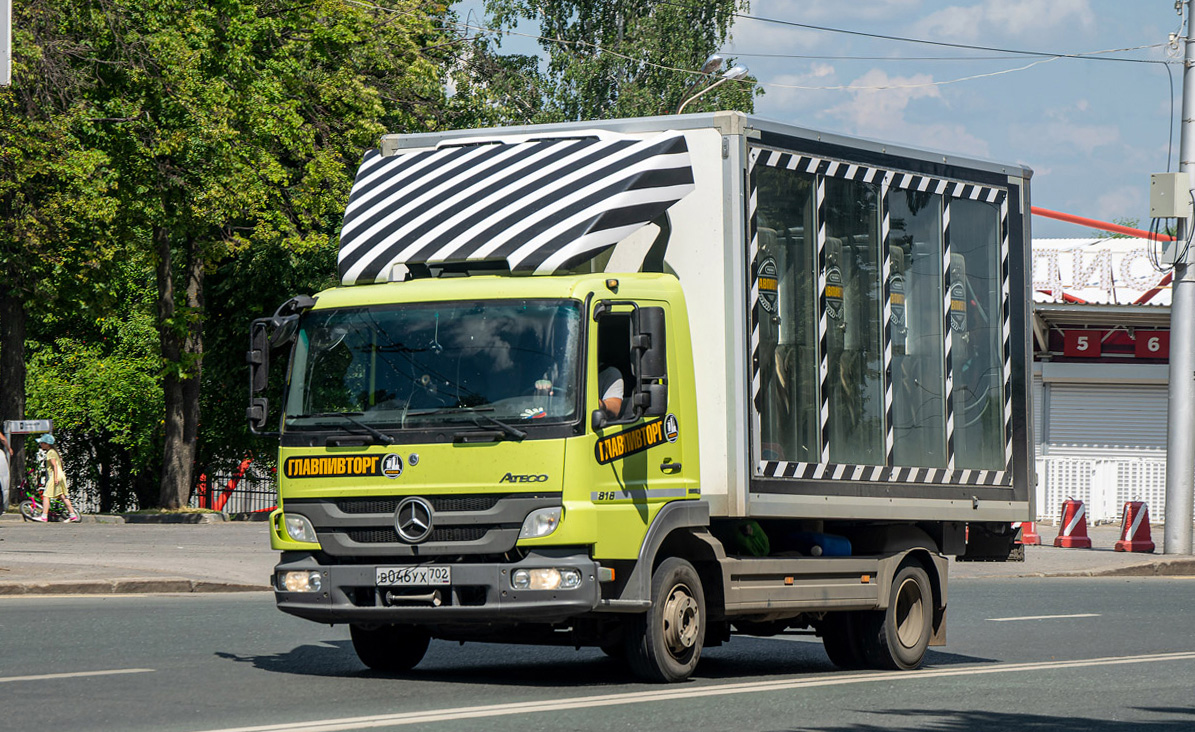 Башкортостан, № В 046 УХ 702 — Mercedes-Benz Atego 816