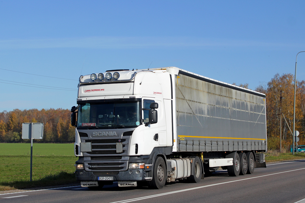 Польша, № BGR 20470 — Scania ('2009) R420