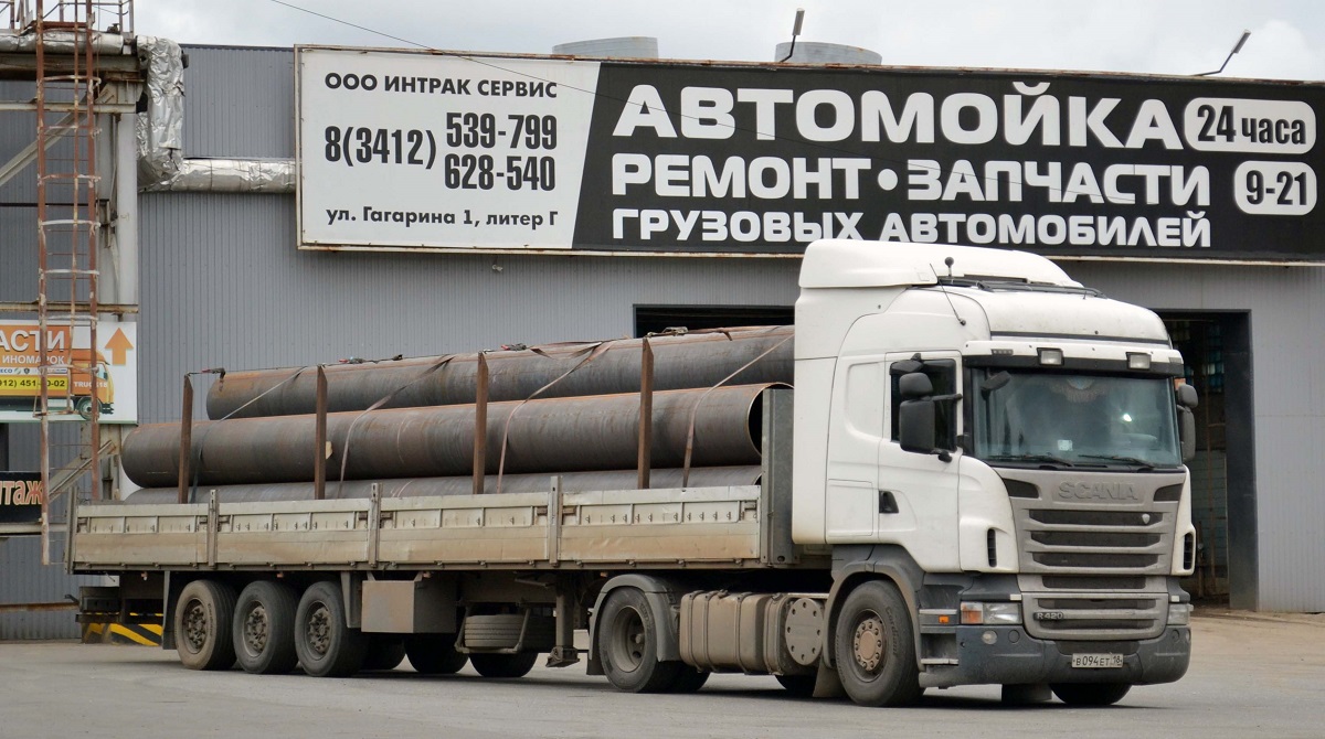 Удмуртия, № В 094 ЕТ 18 — Scania ('2009) R420