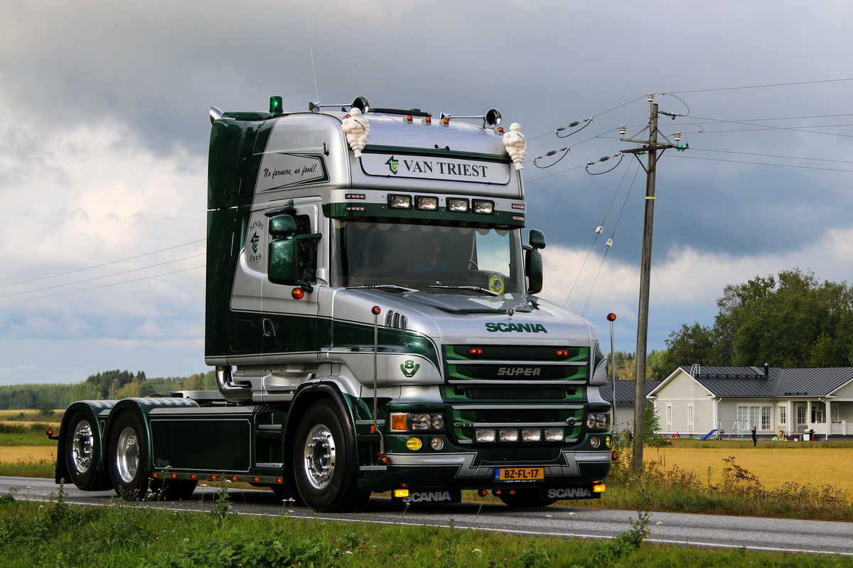 Нидерланды, № BZ-FL-17 — Scania ('2004) T-Series (общ.м)