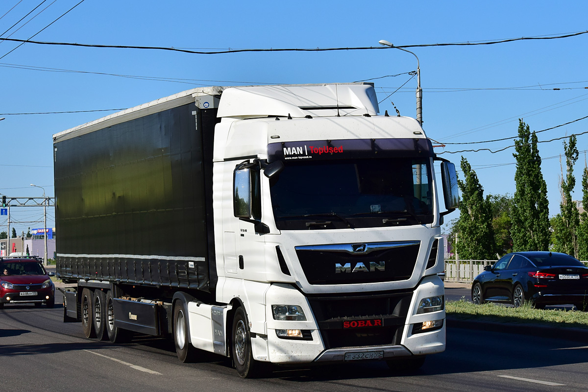 Чечня, № Е 332 СН 95 — MAN TGX ('2012) 18.480