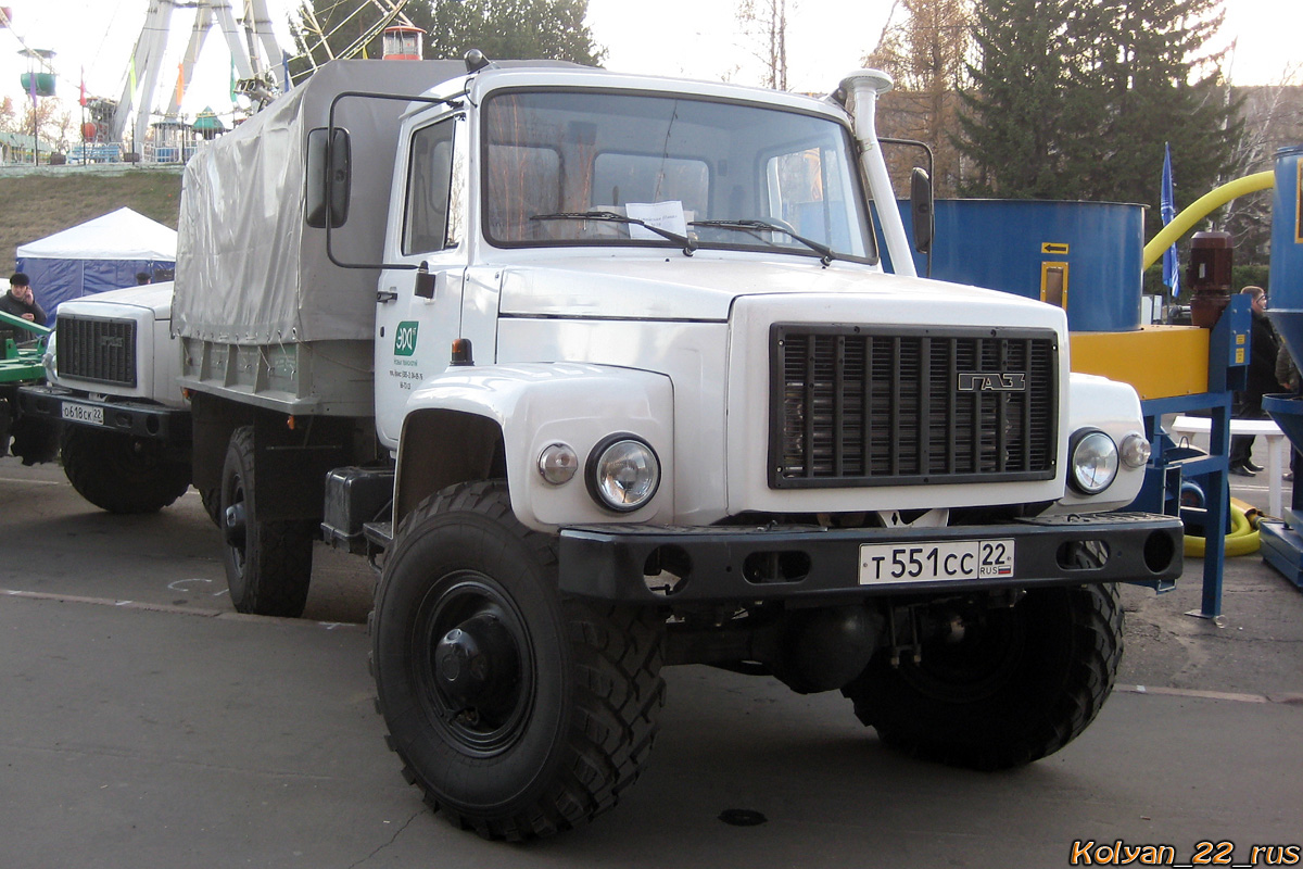 Алтайский край, № Т 551 СС 22 — ГАЗ-33081 «Садко»