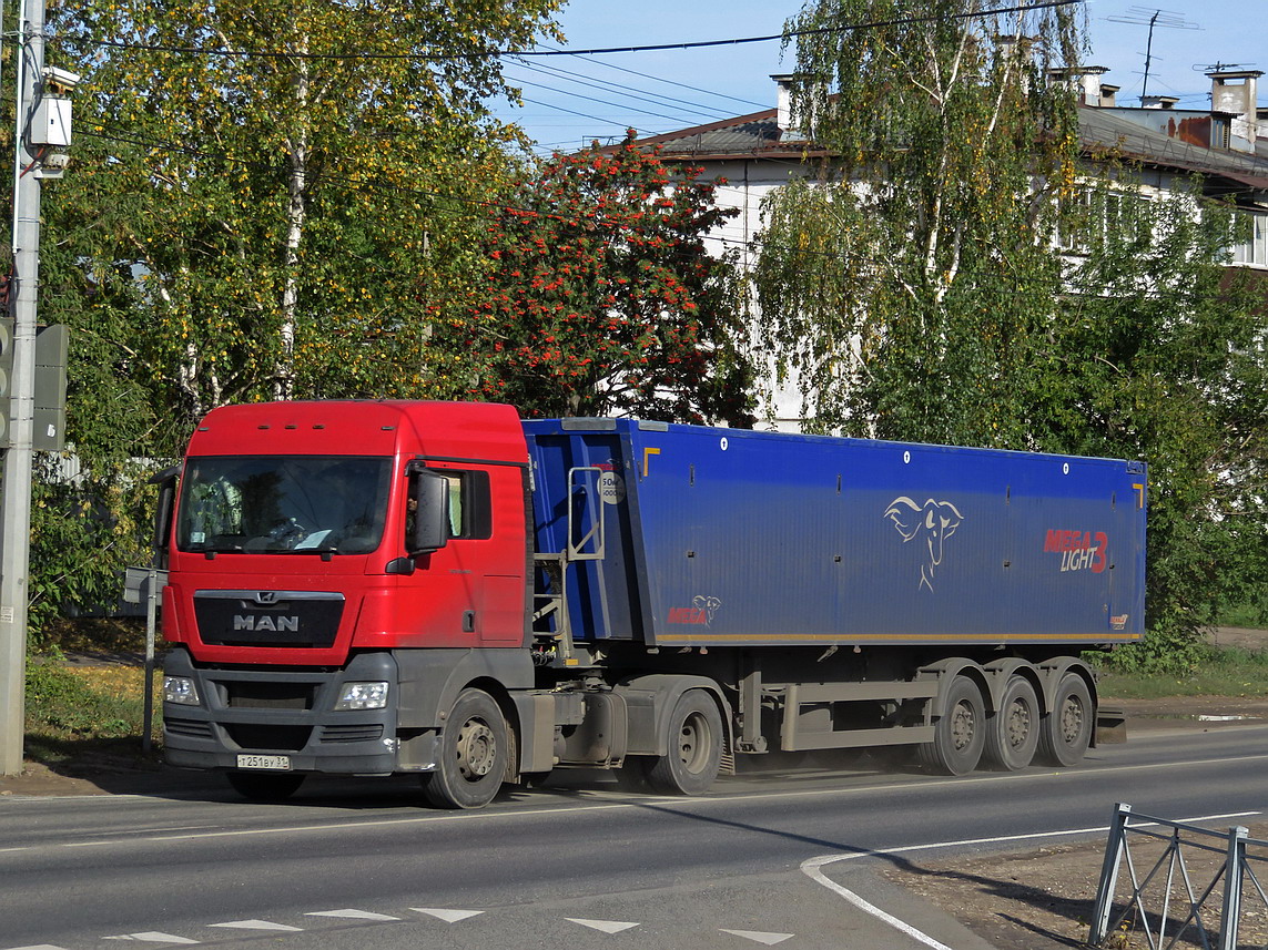 Белгородская область, № Т 251 ВУ 31 — MAN TGX ('2007) 18.400