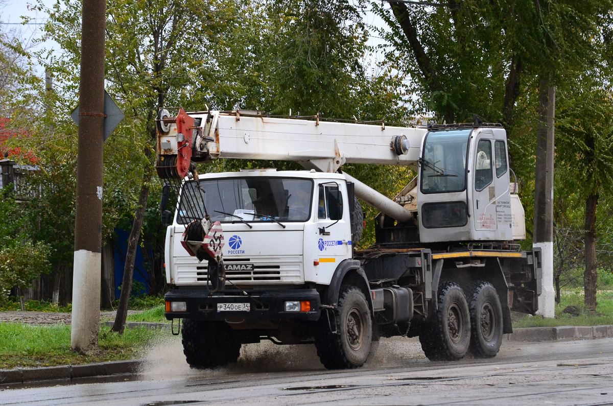 Волгоградская область, № Р 340 ОЕ 34 — КамАЗ-43118-15 [43118R]