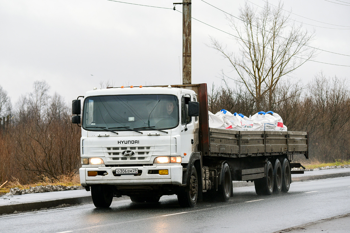 Архангельская область, № О 306 ЕМ 29 — Hyundai Super Truck HD450