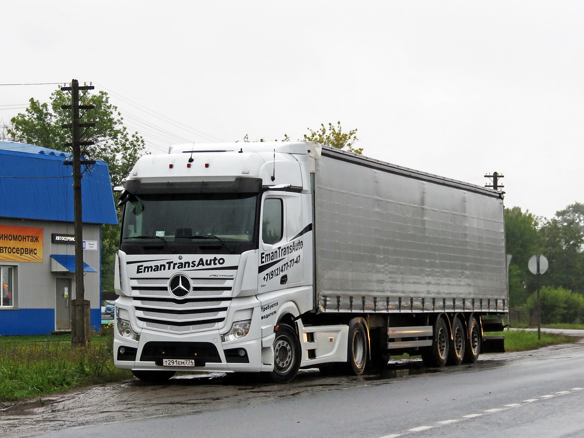 Челябинская область, № Т 291 ЕМ 774 — Mercedes-Benz Actros '18 1851 [Z9M]